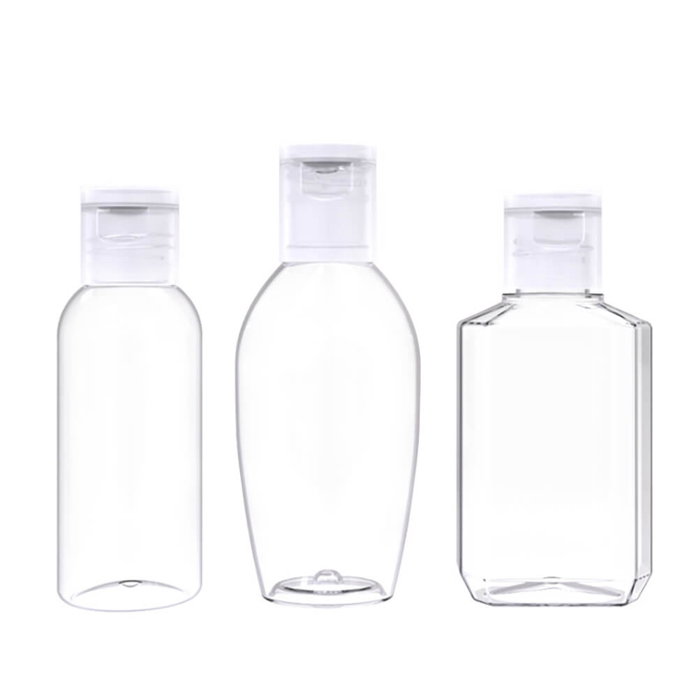 Mini  hand​ sanitizer plastic bottles